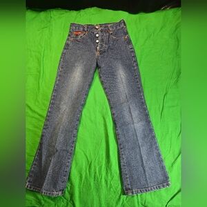 Ice Girls Button Fly Jeans  Waist Size 22